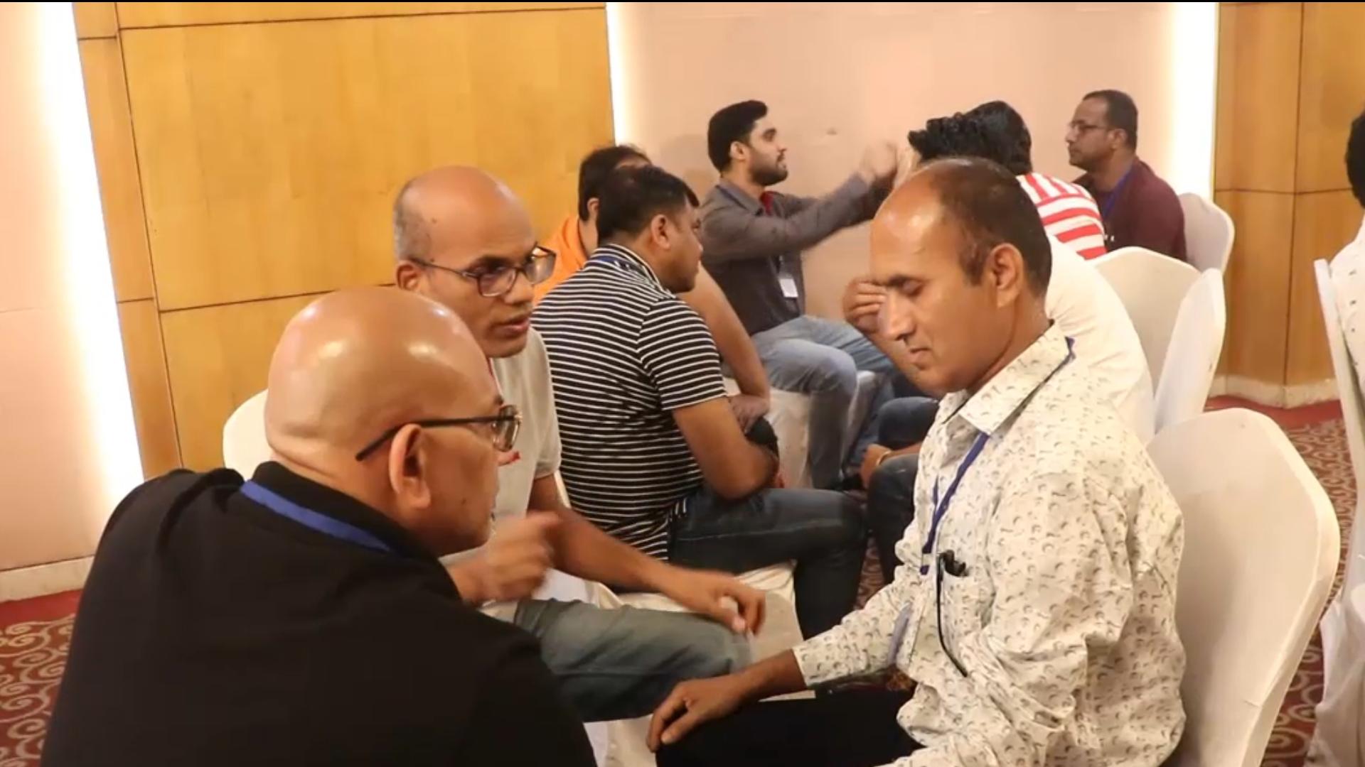 Client sharing HRA workshop experience