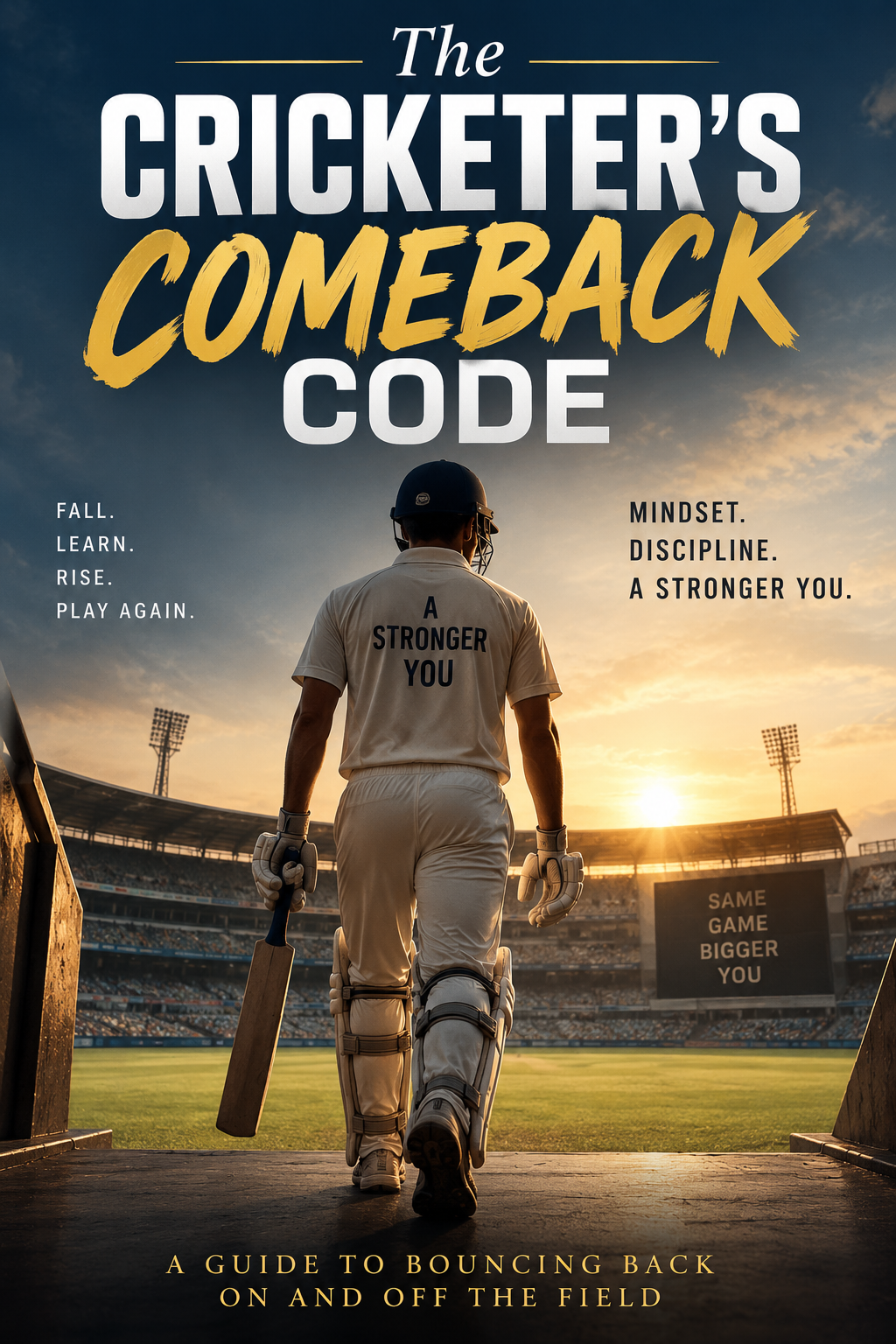 Become A Champion Cricketer Using Hypnotic Magic Questions (HMQ)™ ebook cover